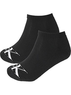 Calvin Klein Ανδρικές Κάλτσες Κοντές Μαύρες 2Pack 701228807-001