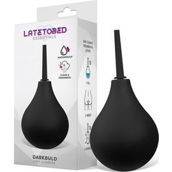 LateToBed Darkbuld Easy Cleanser Πρωκτικό Ντους Μαύρο LT-672