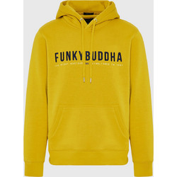 Funky Buddha Ανδρικό Φούτερ με Κουκούλα & Τσέπες Lime FBM012-072-06LEMON