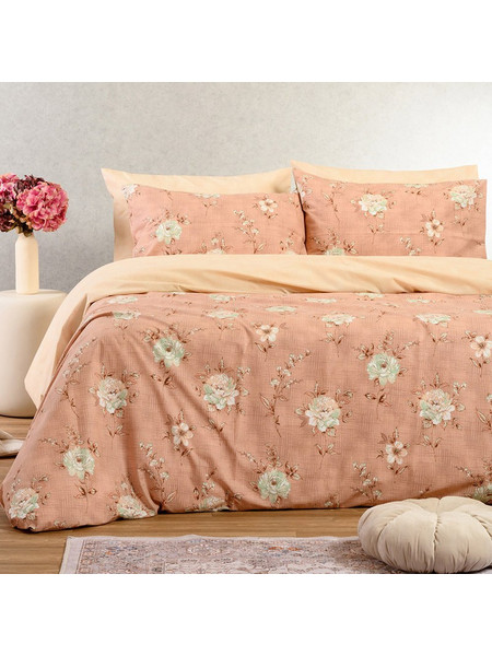 Melinen Σετ Σεντόνια Μονά με Λάστιχο 100x200+32 Casual Line Gianna Rose