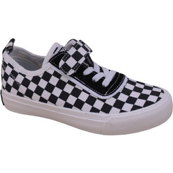 Oscal Παιδικά Sneakers Λευκά Μαύρα 22139