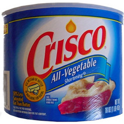 Crisco All Vegetable Shortening Λιπαντικό Gel Fisting 453gr