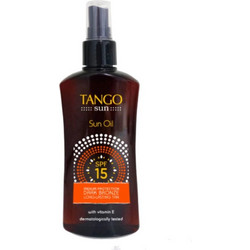 Tango Λάδι Μαυρίσματος Σώματος SPF15 200ml