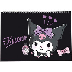 Graffiti Hello Kitty Kuromi Black Μπλοκ Ζωγραφικής A4 30 Φύλλων 25218