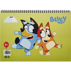 Graffiti Bluey Μπλοκ Ζωγραφικής A4 30 Φύλλων 250181