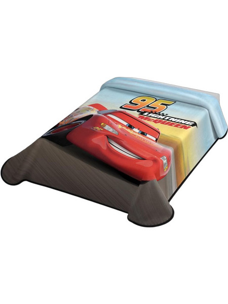 Adam Home Παιδική Κουβέρτα Βελουτέ McQueen 343 160x220 Γαλάζια