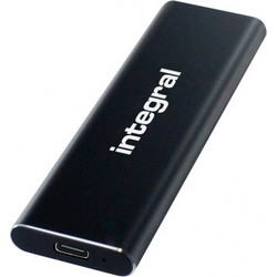 Integral SlimXpress 500GB Εξωτερικός Σκληρός Δίσκος SSD M.2 USB-C Black
