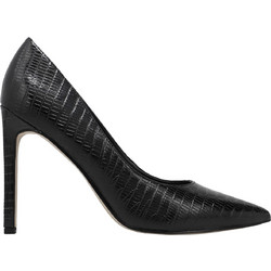 Nine West TATIANA Γόβες Δερμάτινες με Τακούνι Στιλέτο Μαύρες 03-003