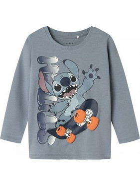 Name It Lilo & Stitch Παιδικό Φούτερ Γκρι 13247167