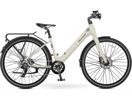 MS Energy C30 Ηλεκτρικό Ποδήλατο Πόλης 28" 250W με 8 Ταχύτητες και Δισκόφρενα Μπεζ