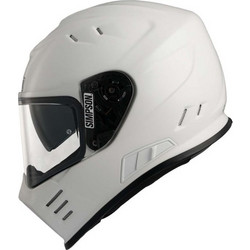 Simpson Venom White Κράνος Μηχανής Full Face 1250gr