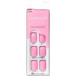 KiSS imPRESS Self Care Square Tips Νυχιών 30τμχ