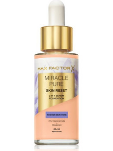 Max Factor Miracle Pure Skin Reset 00-10 Liquid Foundation 30ml