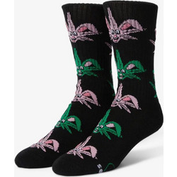 Huf Freddie Gibbs Lucky Ανδρικές Κάλτσες Ψηλές με Σχέδια Μαύρες SK00811