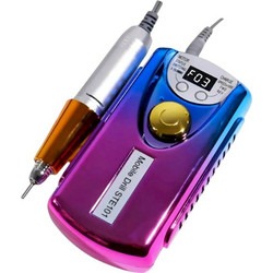 STE-101 Τροχός Νυχιών Μπαταρίας 30000rpm 20W Blue/Pink