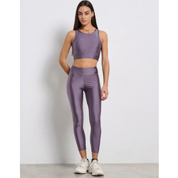 BodyTalk Γυναικείο Κολάν Μακρύ Ψηλόμεσο Μωβ 1252-904309