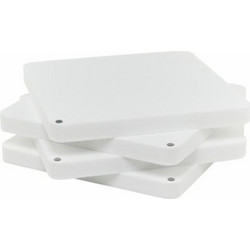 t.akustik PET Wall Absorber 60 Ηχοαπορροφητικό Πάνελ 60x60x5cm 1τμχ Λευκό