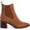 Tamaris Γυναικεία Μποτάκια Chelsea Suede Ταμπά με Χοντρό Χαμηλό Τακούνι 1-25301-45-300