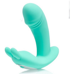 Zenn Double Clitoris Stimulation Δονητής Rabbit Πετρόλ