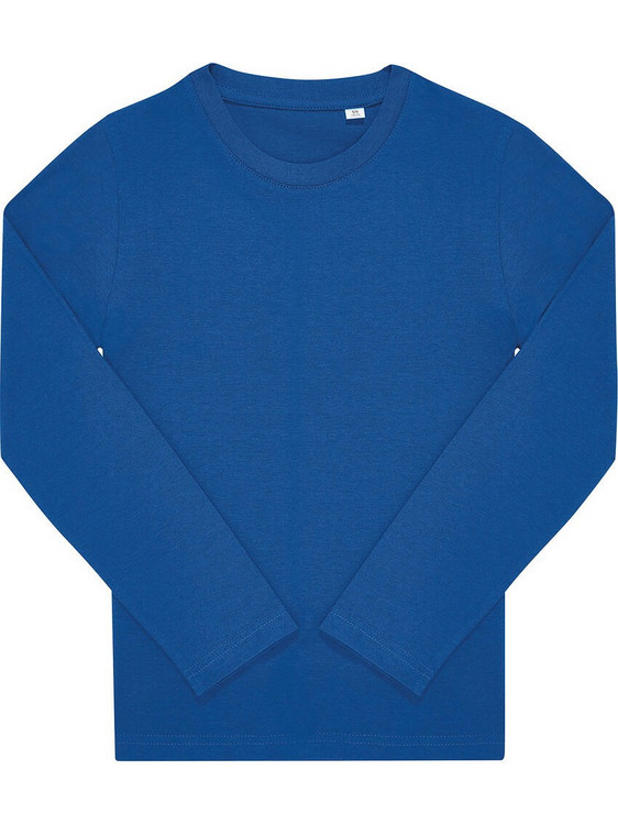 B&C Collection Παιδικό T-Shirt Μακρυμάνικο Royal Blue TK003