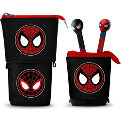Karactermania Spider-Man Κασετίνα Γεμάτη Μαύρη Κόκκινη 08823