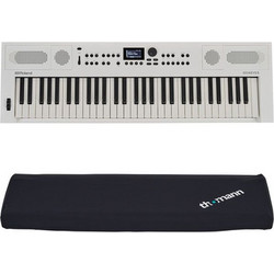Roland GO:KEYS 5 White Αρμόνιο με 61 Δυναμικά Πλήκτρα Bundle