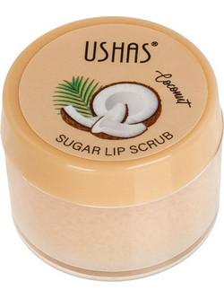 Ushas Coconut Lip Scrub Pot 15gr
