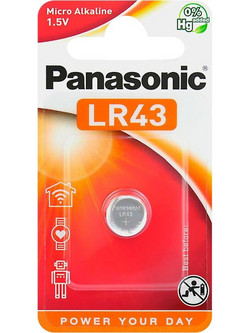 Panasonic Alkaline G12/LR43 1τμχ