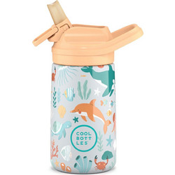 Cool Bottles Underwater World Παιδικό Παγούρι Ανοξείδωτο Πολύχρωμο 350ml