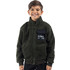 District75 Παιδική Ζακέτα Fleece με Φερμουάρ Χακί 225KBHZ-573-0X6