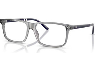 Polo PH2296 6318 Ανδρικός Σκελετός Γυαλιών Οράσεως Κοκάλινος Γκρι