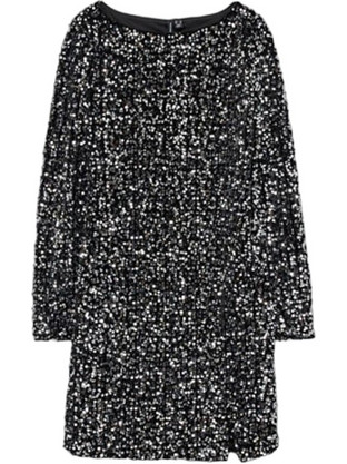 Vero Moda Mini Φόρεμα για Γάμο / Βάπτιση Αμπιγιέ & Παγιέτες Ασημί 10335717