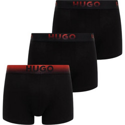 Hugo Ανδρικά Μποξεράκια Σετ 3Pack Μαύρα 50549172-001