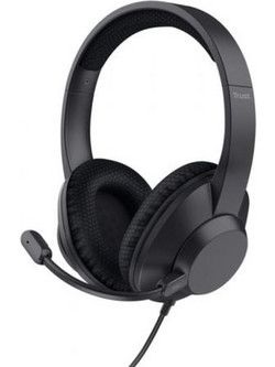 Trust Ayda Max Gaming Headset Over Ear Black