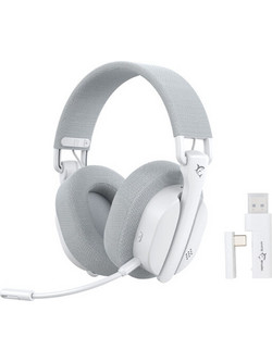 White Shark WGH-2444 FIRECREST Ασύρματο Gaming Headset Over Ear White