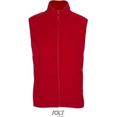 Sol's Αμάνικο Ανδρικό Μπουφάν Puffer Κόκκινο 03822-145