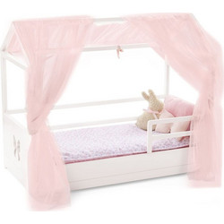 Our Generation Σετ Κρεβάτι Girly Canopy Bed για Κούκλα
