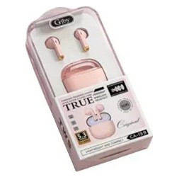 Gjby CA-139 Ακουστικά Bluetooth In Ear Pink