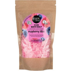 Natura Siberica Organic Shop Raspberry Bliss Άλατα Μπάνιου Κρύσταλλοι 500gr