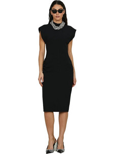 Relish Midi Φόρεμα για Γάμο / Βάπτιση Μαύρο RCA2509006003-1199