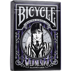Bicycle Wednesday Τράπουλα Πλαστικοποιημένη Μαύρη 10045649