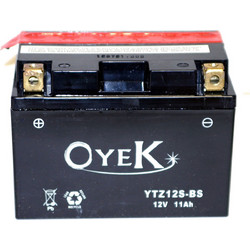 Oyek Μπαταρία Μοτοσυκλέτας YTZ12S-BS 11Ah
