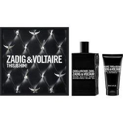 Zadig & Voltaire This is Him Xmas Eau de Toilette 50ml + Shower Gel 50ml