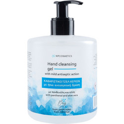 NV Cosmetics Hand Cleansing Gel Αντισηπτικό Gel Χεριών με Αντλία 500ml