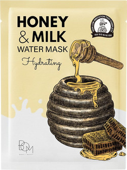 Beauty Of Majesty Honey & Milk Water Mask Sheet Μάσκα Προσώπου για Ενυδάτωση με Μέλι 25gr