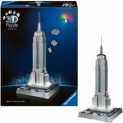Puzzle Ravensburger Led Empire State Building Night Edition 3D 216 Κομμάτια