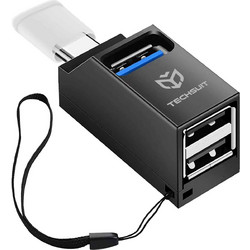 Techsuit H10 USB Hub 3.0 USB-C με 3 Θύρες USB-A