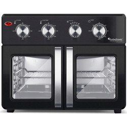 TurboTronic TT-AF32MFD Ηλεκτρικό Φουρνάκι 32lt χωρίς Εστίες με Αέρα Μαύρο