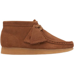 Clarks Παιδικά Μποτάκια Καφέ Suede 26169804
