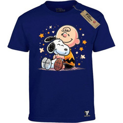Takeposition Snoopy Love Παιδικό T-Shirt Κοντομάνικο Navy Μπλε 214-806-1300